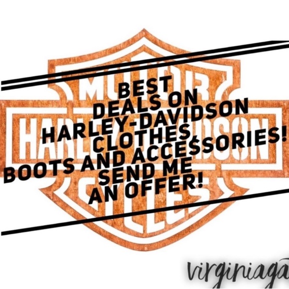 Harley-Davidson WOMEN'S Sylewood Black Leather Moto Riding Boots Size 8.5 - Picture 2 of 16